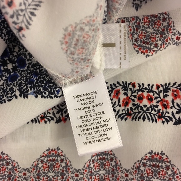 LOFT | patterned tunic - Picture 8 of 8